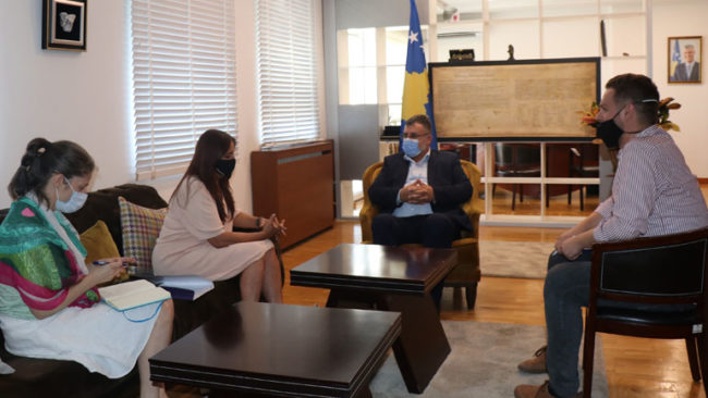 Kuçi e Dumoshi koordinohen të shtyjnë përpara projektin e Teatrit të Operës dhe Baletit “Ibrahim Rugova”