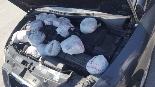 Arrestohet i dyshuar i cili tentoi të hyjë në Kosovë duke transportuar substancë narkotike