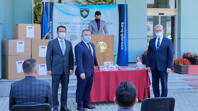 Turqia ndihmon MPB dhe MSH në luftimin e pandemisë