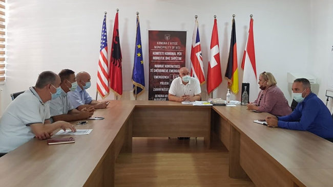 Falënderojnë Komunën e Vitisë për ndihmën e dhënë Komunës së Kllokotit