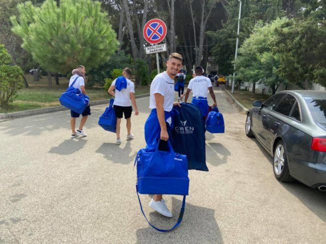 Drita vendoset në Shqipëri, karantinohet për ndeshjen evropiane