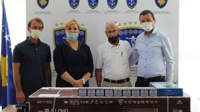 Gjykata Themelore në Gjilan tanimë e pajisur me teknikë për seanca gjyqësore virtuale