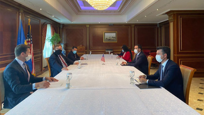 Delegacioni i Korporatës Zhvillimore Financiare (DFC) takon Odën Amerikane