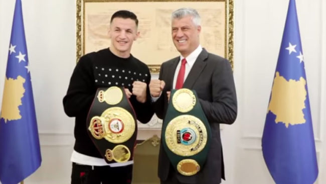 Haxhiu është krenari e pafund për Kosovën! (VIDEO)