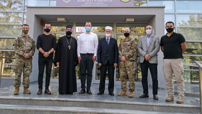 Kastrati takon përfaqësuesit e Këshillit të Bashkësisë Islame, të Kishës Ortodokse dhe të KFOR-it
