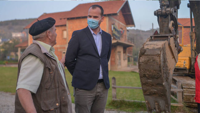 Po vazhdon projekti për rregullimin e kanalizimit dhe ujësjellësit në katër lokalitete