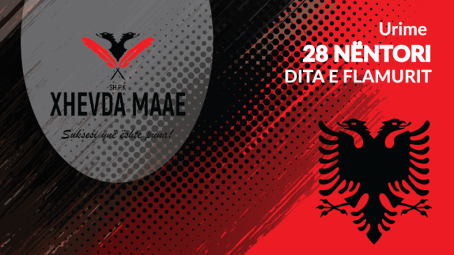 Urime 28 Nëntori – Dita e Flamurit