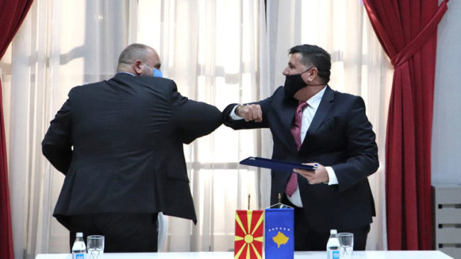 Haziri e Damianovski vlerësojnë se Gjilani e Kumanova janë shembulli më i mirë i bashkëpunimit ndërkufitar
