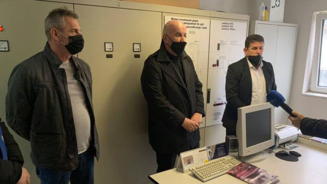 U bë përurimi i gypit të ri të ujësjellësit prej Letnicës deri në qytetin e Vitisë