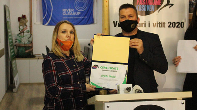 Në mesin e vullnetarëve të dalluar të vitit 2020 janë edhe tre gjilanas
