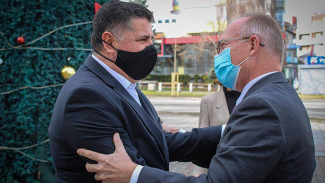 Haziri pret në takim lamtumirës ambasadorin e OSBE’së, Jan Braathu