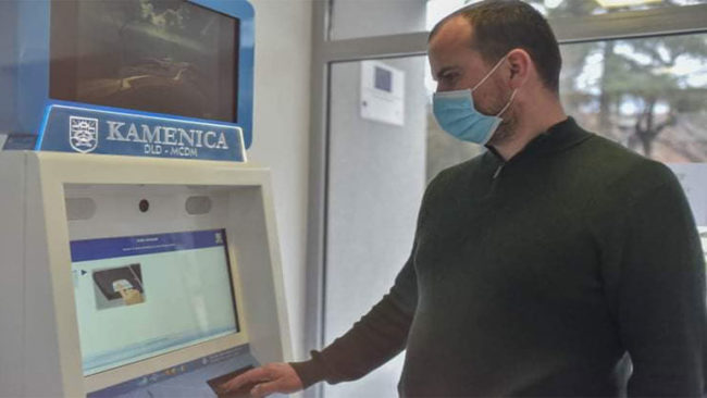 Kamenica ka bërë përurimin e E-kiosk-ut për pajisje me certifikata të gjendjes civile