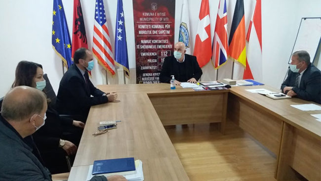 Kryetari Haliti falenderoi Klubin e Prodhuesve të Kosovës për mbështetjen e ofruar për familjet në nevojë