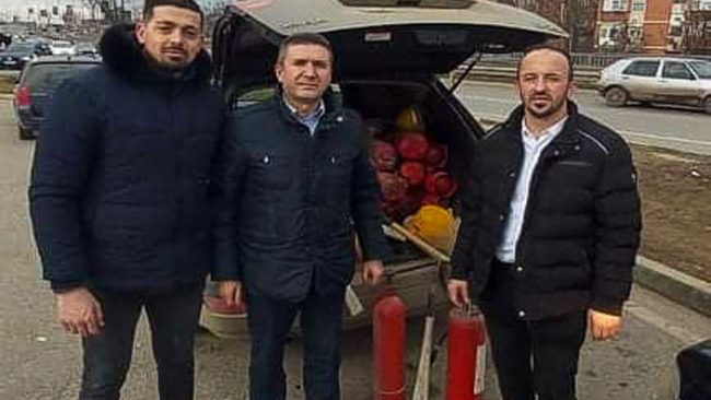 Kamenica ka pranuar donacion bombola dhe helmeta