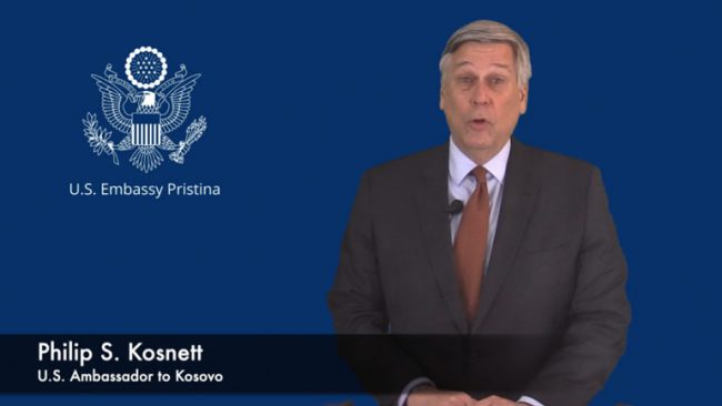 Fjalimi i Ambasadorit të SHBA-së në Kosovë, Philip Kosnett, me rastin e mbajtjes së Konferencës Vjetore të Prokurorëve