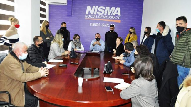 Nisma Socialdemokrate në Gjilan e mobilizuar maksimalisht për të përkrahur kandidatët e saj