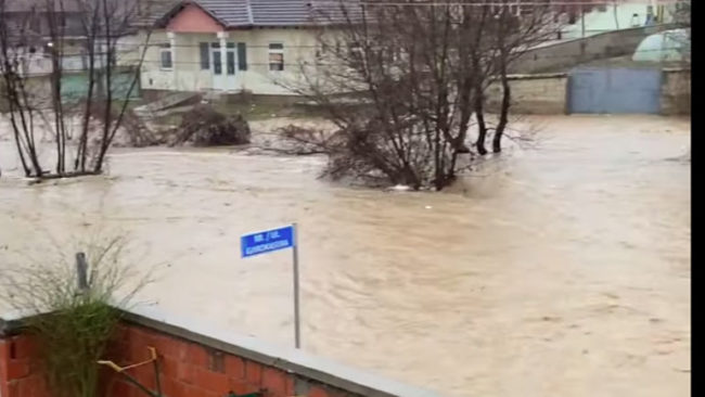 Nga vërshimet preket edhe Komuna e Gjilanit – video