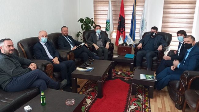 Kryetari i Këshillit të Bashkësisë Islame në Gjilan priti në takim Kryeimamin e Bashkësisë Islame të Kosovës mr. Vedat ef Sahiti