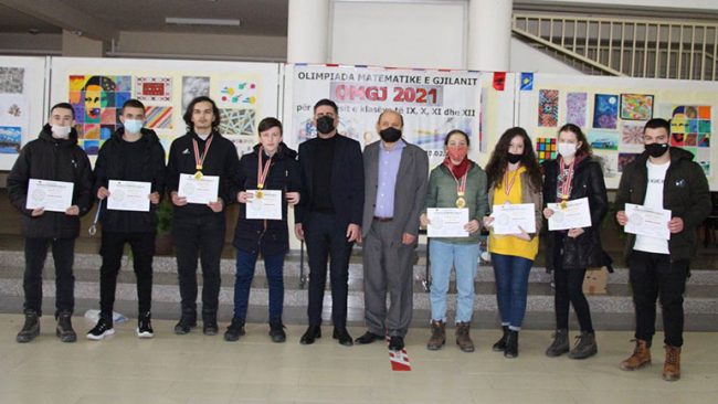 U mbajt Olimpiada e XIII Matematike e Gjilanit – OMGJ  2021