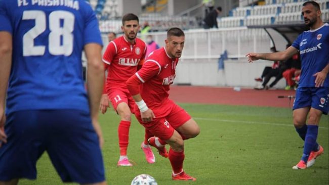 Shtyhet takimi Prishtina – Gjilani