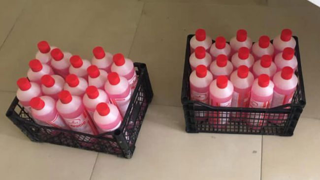 Bashkatdhetari Sahit Klaiqi dhuron material higjienik për Komunën e Kamenicës