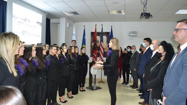Universiteti “Kadri Zeka” në Gjilan ka shënuar 8 vjetorin e themelimit