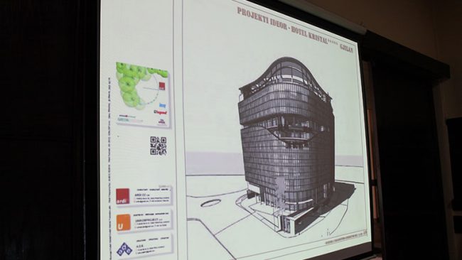 Prezantohet plani ideor për Hotel “Kristal-in” e ri!