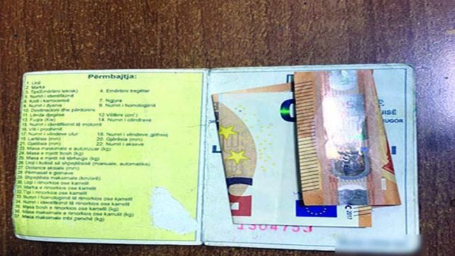 Arrestohet një i dyshuar për veprën penale ‘Dhënie e ryshfetit’