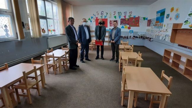 Komuna e Vitisë dhe Caritasi Zviceran rinovuan tri klasa parashkollore dhe furnizuan ato me mjete të nevojshme