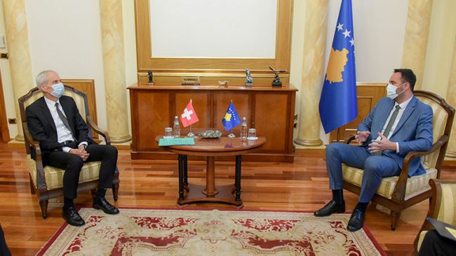 Konjufca: Zvicra është një vend mik dhe partner strategjik i Kosovës