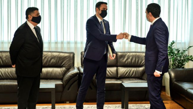 Kryeministri Kurti priti në takim kryetarin e LDK-së, Lumir Abdixhiku