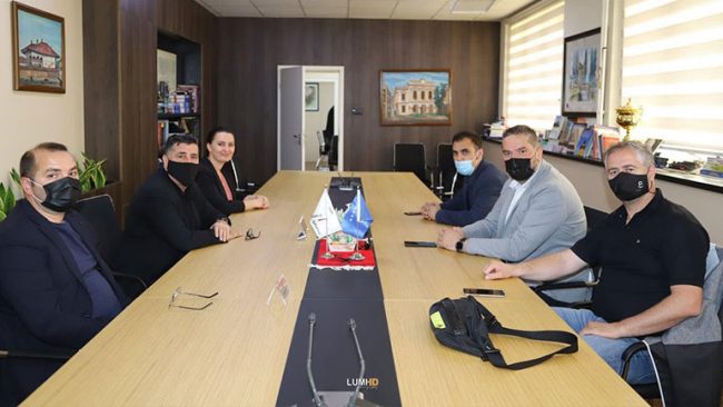 Kryetari i Bordit të Federatës së Basketbollit falënderon kryetarin e Gjilanit për mbështetjen e klubit RC Cola Drita