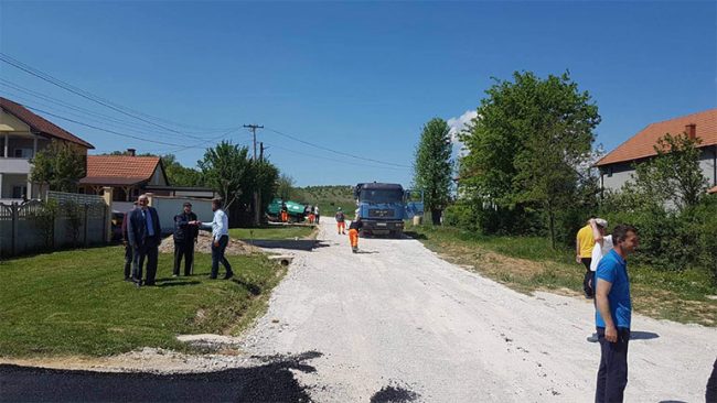 Në komunën e Vitisë po realizohen disa projekte infrastrukturore