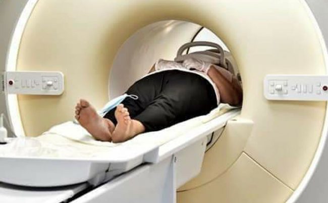 Radiologjia për herë të parë kryen MRI të kurrizit