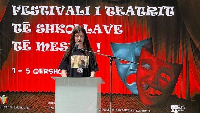 Gjilani nis Festivalin e teatrit të shkollave të mesme
