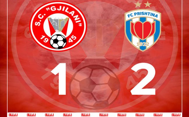 Prishtina mposhtë Gjilanin, siguron titullin e kampionit një xhiro para përfundimit të kampionatit