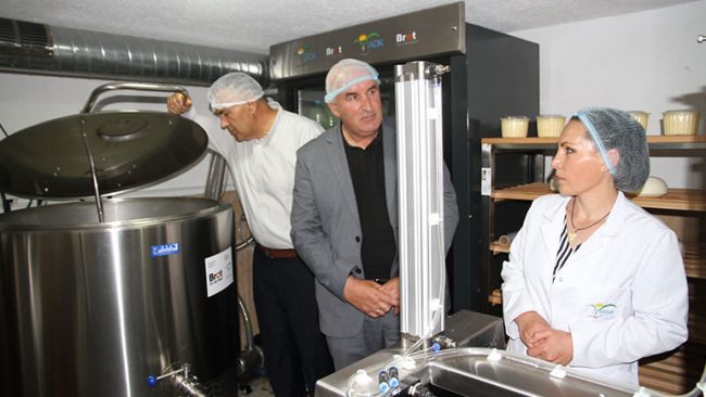 Në Lubishtë të Vitisë hapët njësia e përpunimit të qumështit “Bon Appetit”