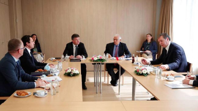 Kryeministri Kurti në Bruksel: Për dialog konstruktiv dhe njohje të ndërsjelltë