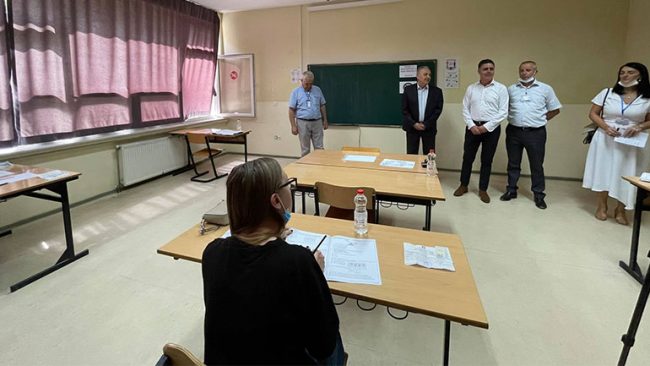 Testi i maturës në Gjilan është mbajtur nën përgatitjet më të larta