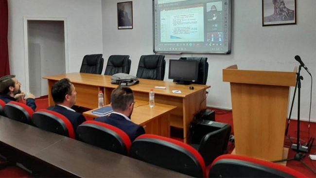 Studentët e Departamentit të gazetarisë në UP morën informacione për misionin e IPK-së