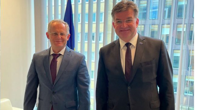 Delegacioni kosovar diskutoi në Bruksel nivelin e implementimit të marrëveshjeve të deritanishme në procesin e dialogut