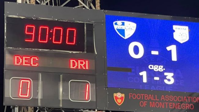 FC Drita kualifikohet në rrethin e dytë të UEFA Conference League