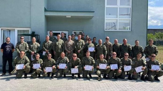 Komanda e Shteteve të Bashkuara për Evropë (EUCOM) mbështetë ngritjen e kapaciteteve të EOD-së të Forcës së Sigurisë së Kosovës
