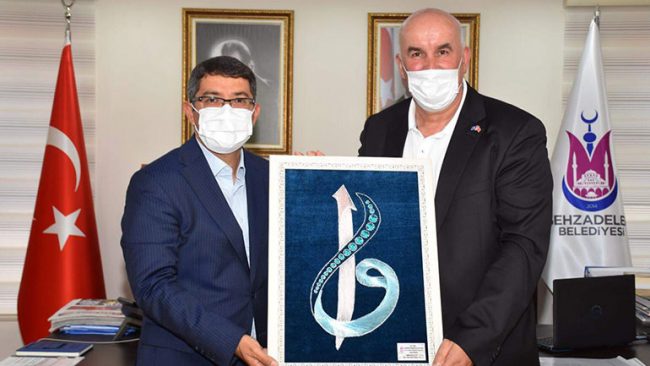 Kryetari Haliti u prit nga kryetari i Manises, Omer Farukh Celik