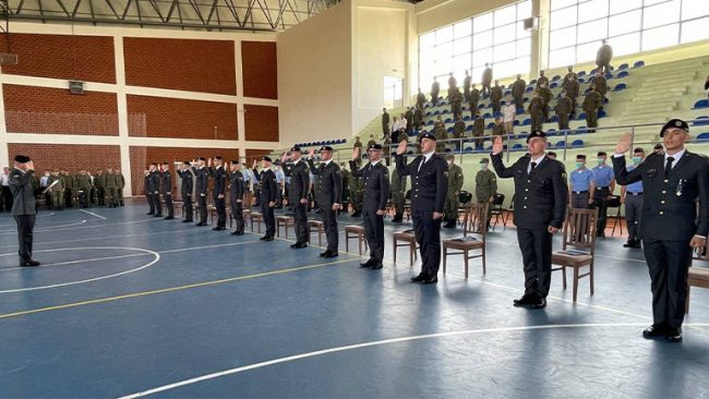 Në Akademinë e Mbrojtjes së FSK-së diplomuan kadetët e gjeneratës 2021
