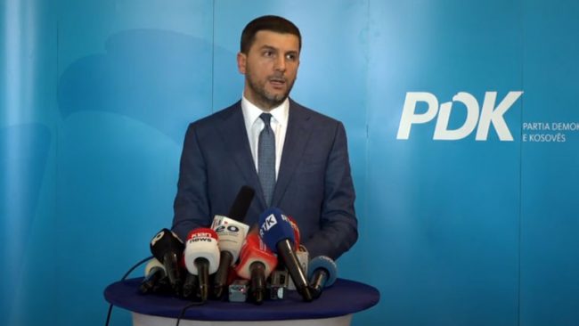 Memli Krasniqi zgjedhet kryetar i PDK-së