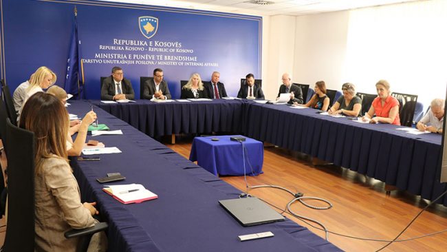 U mbajt takimi i Autoritetit Kombëtar në Luftë Kundër Trafikimit me Qenie Njerëzore