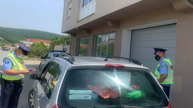 Policia: 1 mijë e 298 gjoba trafiku brenda 24 orëve të fundit