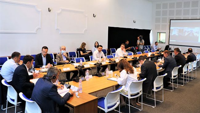 Komisioni për Legjislacion, takim të përbashkët me Malcolm Simons, ish-gjyqtar i EULEX-it