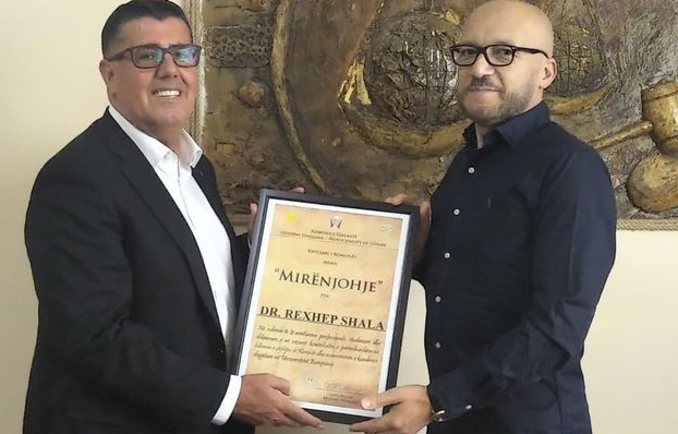 Haziri nderon me mirënjohje Dr. Rexhep Shalën